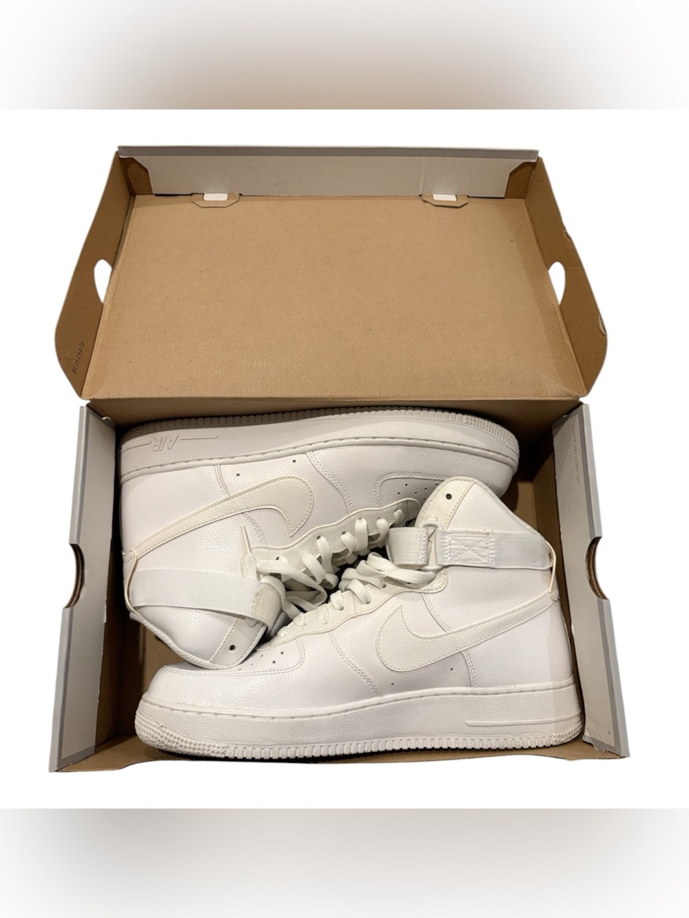 Nike All-White High Top Sneakers